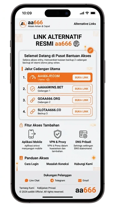 Halaman Link Alternatif aa666 untuk Pengguna Android