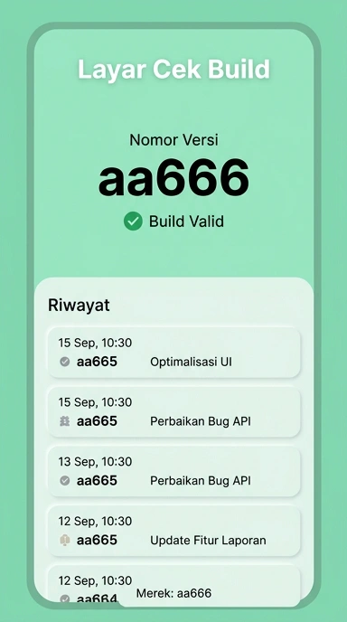 Riwayat Versi aa666 untuk Pengguna Android Indonesia