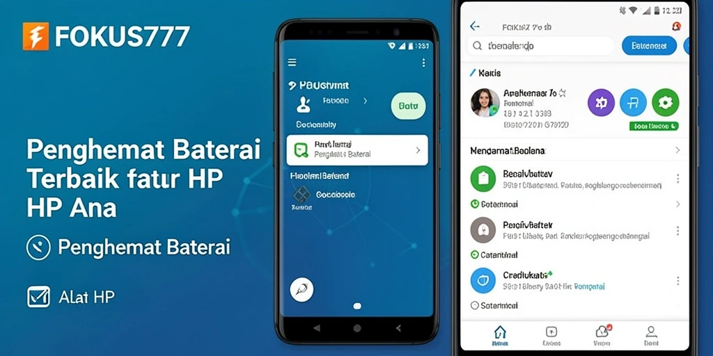Tampilan antarmuka pengguna FOKUS777 yang sederhana dan intuitif.
